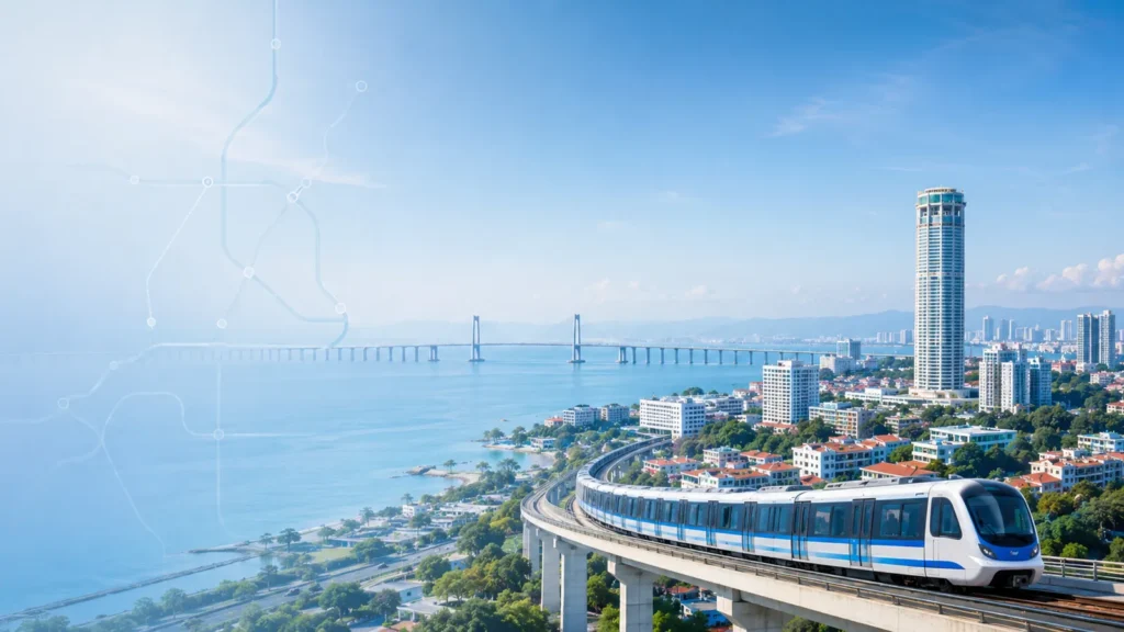 penang route & map